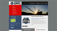Desktop Screenshot of dragonsteelinc.com